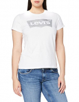 Levi’s The Perfect Camiseta, Holiday tee White, M para Mujer