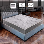 ROYAL SLEEP Colchón viscoelástico Carbono 150×200 firmeza Alta, Gama Alta, Efecto regenerador, Altura 25cm – Colchones Ceramic Plus