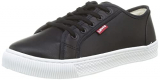 Levi’s Malibu Beach S, Sneakers Mujer, Regular Black, 38 EU