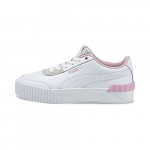 PUMA Carina Lift, Zapatillas, Mujer, Blanco (Puma White/Pink Lady), 39 EU