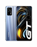 realme GT Smartphone Libre, Procesador Qualcomm Snapdragon 888 5G, Pantalla Super AMOLED a 120Hz, Carga SuperDart de 65W, Triple cámara Sony de 64MP, Dual Sim, NFC, 8+128GB, Gris (Dashing Silver)
