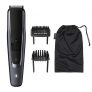Philips BT5502/16 Barbero y cortapelos con 40 Posiciones de Longitud, Resistente al Agua y Cuchillas metálicas autoafilables, Negro