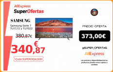 Samsung Serie 7 TU7172 y TU7022, Smart TV 43, 50, 55,65″, Crystal 4K, Ultra HD, LED, Apple AirPlay 2, Dolby Digital Plus|Smart TV|