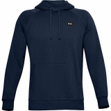 Under Armour Rival Fleece Hoodie, sudadera hombre, Azul (Academy / Onyx White) , M