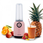 IKOHS Batidora de Vaso OSIT – Batidora de Vaso Individual para Smoothies y Batidos, 250 W, 400 ml, Portátil, Cuchillas de Acero Inoxidable, 230W, Libre de BPA, Diseño Exclusivo (Rosa)