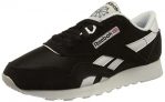 Reebok Nylon Cl – Zapatillas, Hombre, Negro (Black/Black/White F26), 42 EU