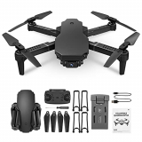 Lnarniaw L702 Dron plegable con cámara dual 4K UHD, Dron de fotografía aérea GPS con video en vivo WiFi FPV, retorno de una tecla, retención de altitud, modo sin cabeza
