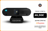 Webcam gaming OZONE LiveX50 1080p|Cámaras web|