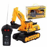 ZzCityTK Excavadora para niños, Coche de Juguete, 2 Canales, eléctrico, 2,4 GHz, Control Remoto, maquinaria de construcción, Excavadora de vehículos, Obra de construcción