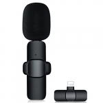 Gecheer Micrófono de Solapa Inalámbrico Micrófono Lavalier Micrófono Inalámbrico Plug & Play, para Conferencias, Clases en Línea, Mostrar en Vivo