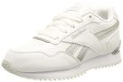 Reebok Royal Glide Ripple Clip, Zapatillas de Deporte, Cloud White/Pure Grey 2 / Silver Metallic, 29 EU