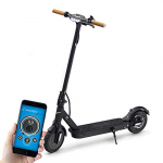 SMARTGYRO Baggio 8 Black V2.0 – Patinete eléctrico con batería de Litio 7.8Ah, Ruedas neumáticas de 8,5″, Vel. máxima 25 Km/h Autonomía 25 Km – Color Negro