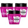 Gliss, Gama protectora, Mascarilla para pelo largo con raíces grasas, Long & Sublime – 3 uds de 300 ml (900 ml)