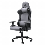 Silla para Juegos Silla de Oficina, Silla de Escritorio Gamer con Reposapiés, Silla de Oficina con Reposacabezas y Cojín Lumbar, Ajustable en Altura