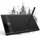 Tableta Gráfica Ugee M708 de 10 x 6 Pulgadas con 8 Botones Exprés,Lápiz de 8192 Niveles,para Game OSU, Aprendizaje a Distancia, Android/Windows/Mac/Linux