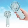 ONATISMAGIN Mini ventilador de mano, Silencioso Portatil USB Ventilador de mano con 3 velocidades, la oficina, la escuela, los viajes, las actividades al aire libre(Verde)