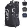 MAXTOP 50L Mochila plegable ultraligera con bolsillo mojado Mochila plegable Resistente al agua para hombres Mujeres Niños Camping al aire libre Senderismo Mochila de viaje Práctico duradero