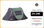 Outsunny Tienda de Campaña para 2 Personas Impermeable Tienda de Dormir con Bolsa de Almacenaje Portátil Ligero 250x150x100cm|Tiendas|