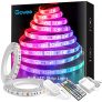 Govee Tira LED 10 Metros, Impermeable Luces LED Habitacion RGB con IR Remoto de 44 Botones y Caja de Control, Modo de Escena, LED Strip Light para Habitación, Dormitorio, Fiesta, 2*5m