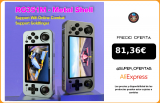 ANBERNIC consola de videojuegos Retro RG351M RG351P, carcasa de aleación de aluminio 2500, consola portátil, Mando de juegos RG351|Reproductores de juegos portátiles|