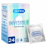 Durex – Preservativos invisibles, super finos para maximizar la sensibilidad – 24 condones