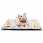 Mora Pets Manta Térmica para Gatos & Perros, Tamaño: 61X46cm, Manta Autocalentable Cojín de Calor Lavable Cama Térmica para Gatos y Perros Pequeños