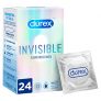 Durex – Preservativos invisibles, super finos para maximizar la sensibilidad – 24 condones