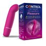 Control Cosmic Pleasure – Estimulador vaginal – Punta curva para mayor excitación – 5 vibraciones diferentes – Silicona médica suave al tacto – Sumergible – Hasta 3 horas