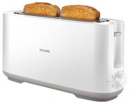 Philips Daily HD2590/00 -Tostador 950w, Ranura Larga, 8 Funciones, Color Blanco
