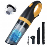 URAQT Aspiradora de Mano, 8500PA Aspiradora sin Cable Potente, Aspiradora de Coche Recargable de 120W, Aspirador de Mano Seca y Húmeda para El Hogar, El Coche, La Oficina y Las Mascotas