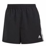 adidas GL3981 W 3S WV SHO Shorts Womens Black/White M