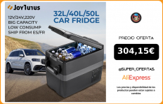 Nevera portátil para coche, Mini nevera de 50L, 32L, 40L, compresor automático, congelador, caravana, camión, refrigerador de viaje, uso doméstico, 12/24V, 220V|Refrigerantes|