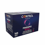 Control Senso Preservativos – Caja de condones muy finos para mayor sensibilidad, 144 unidades (pack grande ahorro) – Gama placer natural, lubricados, perfecta adaptabilidad
