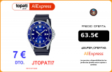 Reloj Hombre Buceo Casio MDV 106B 2A MARLIN DURO correa goma Blue dial rubber band divers watch|Relojes deportivos|