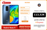 Versión Global Xiaomi Redmi Nota 9 Smartphone NFC GB 64GB 128GB Helio G85 6,53 48MP AI Quad Cámara Note9 teléfonos móviles 5020mAh|Teléfonos móviles|