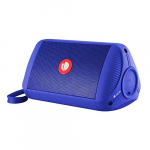 NGS Roller Ride Blue Altavoz Bluetooth Portátil 10W con Entrada de Audio Auxiliar y Micro SD, Waterproof IPX4, Azul