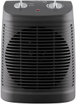 Rowenta SO2320 Comfort Compact Calefactor 2000 W, función Silence, 2 velocidades, fácil de transportar, color negro