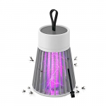 Gecheer USB Trampa para Mosquitos Zapper Lámpara portátil para Matar Mosquitos Lámparas eléctricas para Mosquitos Fuente de alimentación