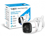 TP-Link TAPO C310 – Camara Vigilancia WiFi Exterior Interior,Resolución 3MP, IP66 con Visión Nocturna, Detección de Movimiento y Alarma Instantánea, Control con App IOS, Android, Compatible con Alexa