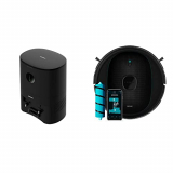 Cecotec Robot Aspirador y Fregasuelos Conga 5290 Ultra con Base de Autovaciado. Tecnología Láser, Friega, Aspira y Barre, Cepillo Jalisco, RoomPlan 2.0. 2700 Pa, 3 litros de Capacidad