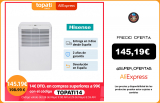 Hisense DH16 Deshumidificador Electrico de casa Capacidad de Deshumidificación 16L/24H Absorbente de Humedad|Deshumidificadores|
