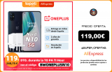 OnePlus Nord N10 5G, Versión global, 6GB RAM 128GB ROM móvil, 6.49» 90Hz FHD+ Pantalla, 64MP Quad Camera, Warp Charge 30T NFC|Teléfonos móviles|