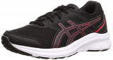Asics Jolt 3, Running Shoe Hombre, Black/Electric Red, 41.5 EU