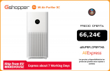 Xiaomi purificador de aire Mijia Mi 3C, pantalla LED Digital, filtro HEPA, aplicación WIFI para el hogar, control inteligente por voz IA para buena calidad|Purificadores de aire|