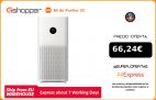 Xiaomi purificador de aire Mijia Mi 3C, pantalla LED Digital, filtro HEPA, aplicación WIFI para el hogar, control inteligente por voz IA para buena calidad|Purificadores de aire|