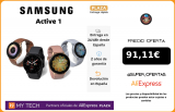 Samsung Galaxy Watch Active1, smartwatch 40, reloj inteligente Bluetooth, resistente agua, control ejercicio|Relojes inteligentes|