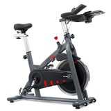 FITFIU BESP-200 – Bicicleta Indoor con disco inercia 18kg, sillín acolchado, resistencia regulable, soporte para botellas y tablet, Bici cardio Entrenamiento Fitness, Pulsómetro y pantalla LCD