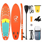 BioMarvo Sunshine Light-TBY-EU Tabla de Sup Hinchable, Unisex-Adult, Naranja, 305 x 76 x 15 cm