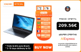 CHUWI ordenador portátil HeroBook Air con Windows 10, 11,6 «, pantalla HD, Intel Celeron N4020, Dual Core, LPDDR4, 4GB, 128GB, SSD|Ordenadores portátiles|