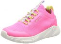 Geox J Sprintye Girl, Zapatillas, Fucsia Fluorescente, 34 EU